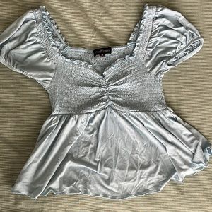 Light Blue Cinderella Top